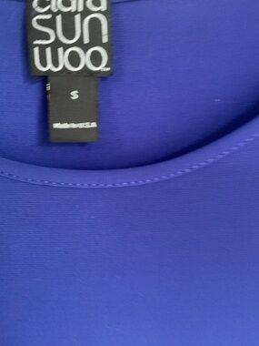 CLARA SUNWOO Cobalt Blue Knit Tunic